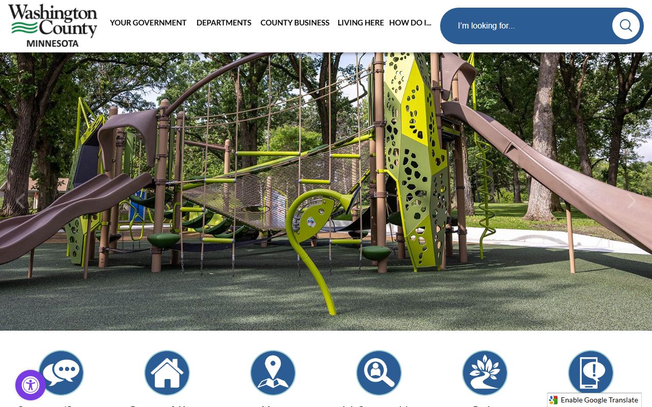 Washington County official homepage